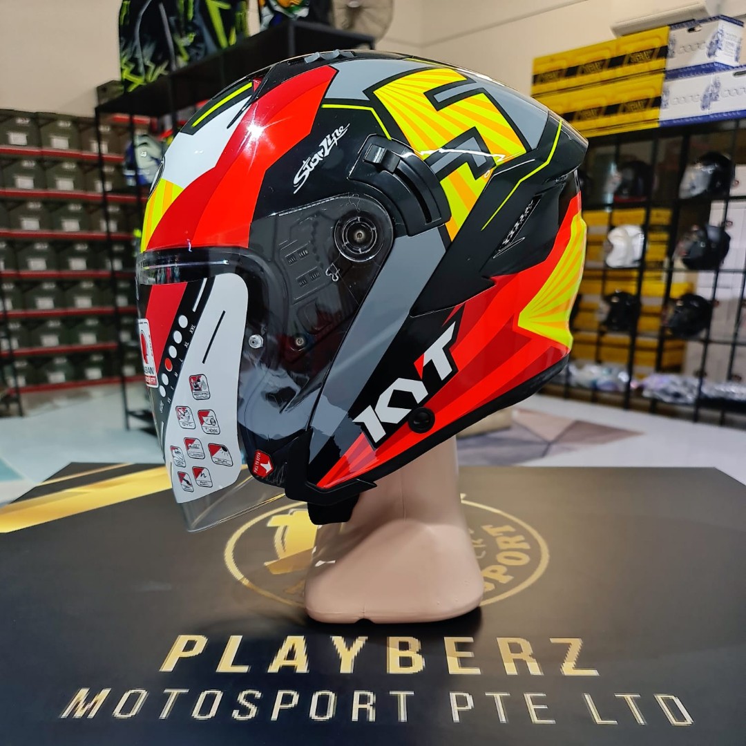 KYT NFJ JAUME MASIA HELMET, Motorcycles 