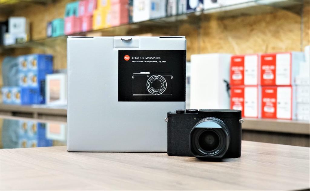 Leica Q2 Monochrom Digital Camera 19055 （分類：相機）位於 Hong Kong。 由 triple_life_limited_store 提交（商品編號 1138025703，圖片 1）。簡介： 🤧 Leica Q2 Monochrom Digital Camera 19055 🥳 🤪一個字型 👍🏻 襯衫一流 🤭 對焦快 光圈1.7夠大,銳利, 像素高4730萬像素 , 方便裁相 內置35,50,75焦距,在DNG檔仍然保留28MM全幅面, 黑白機比起Q2 ISO仲好 試過ISO12800可用, 黑暗和低照度 成像立體感強非軟件可做到, 有4K和Cine4K攝像模式方便拍片,又有防塵和濺水功能, 電池電量比起Q 長左慳電 -----不議價----- Leica Q2 $32200 Leica Q2 Monochrom Digital Camera 19055 $34500 Leica Q2 James Bond 007 Limited 