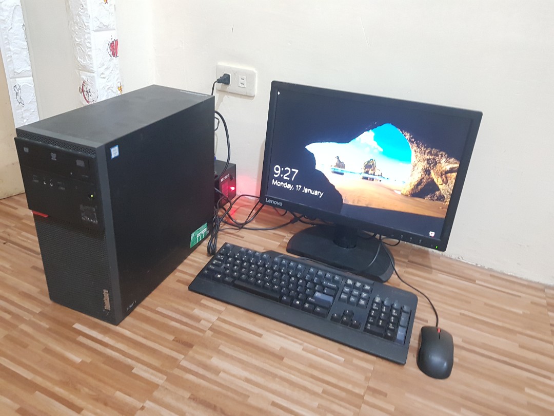 Lenovo ThinkCentre i5 (Complete Set), Computers & Tech, Desktops on ...
