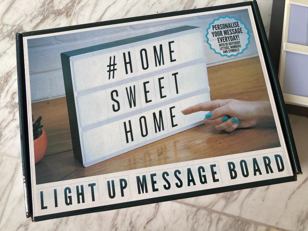 Light up message board, Hobbies & Toys, Toys & Games on Carousell