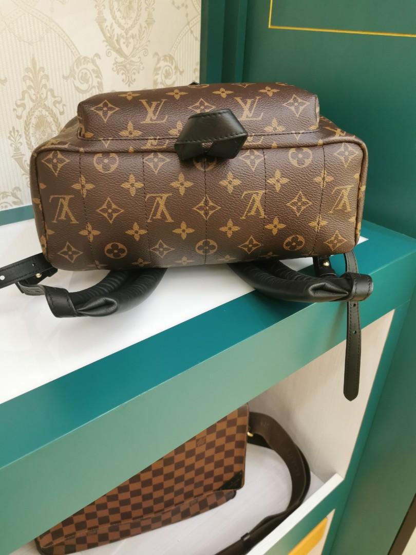 LNIB LV Mini Palm Spring Backpack Monogram Canvas GHW, Luxury, Bags &  Wallets on Carousell