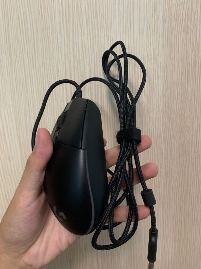Logitech G pro wired mouse (Category: Mouse & Mousepads) located in Singapore. Submitted by ehhhren (Listing ID 1138011253, Image 3). Description: Logitech G pro wired mouse. Full working condition. Use logitech app to control sensitivity(DPI) Good for any use case. .