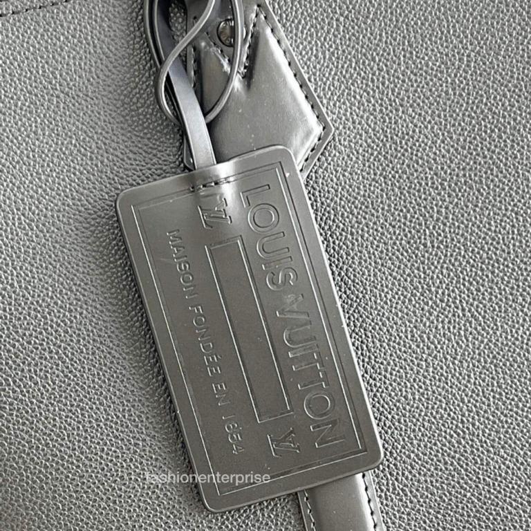 Louis Vuitton Lock It Tote Black LV Aerogram