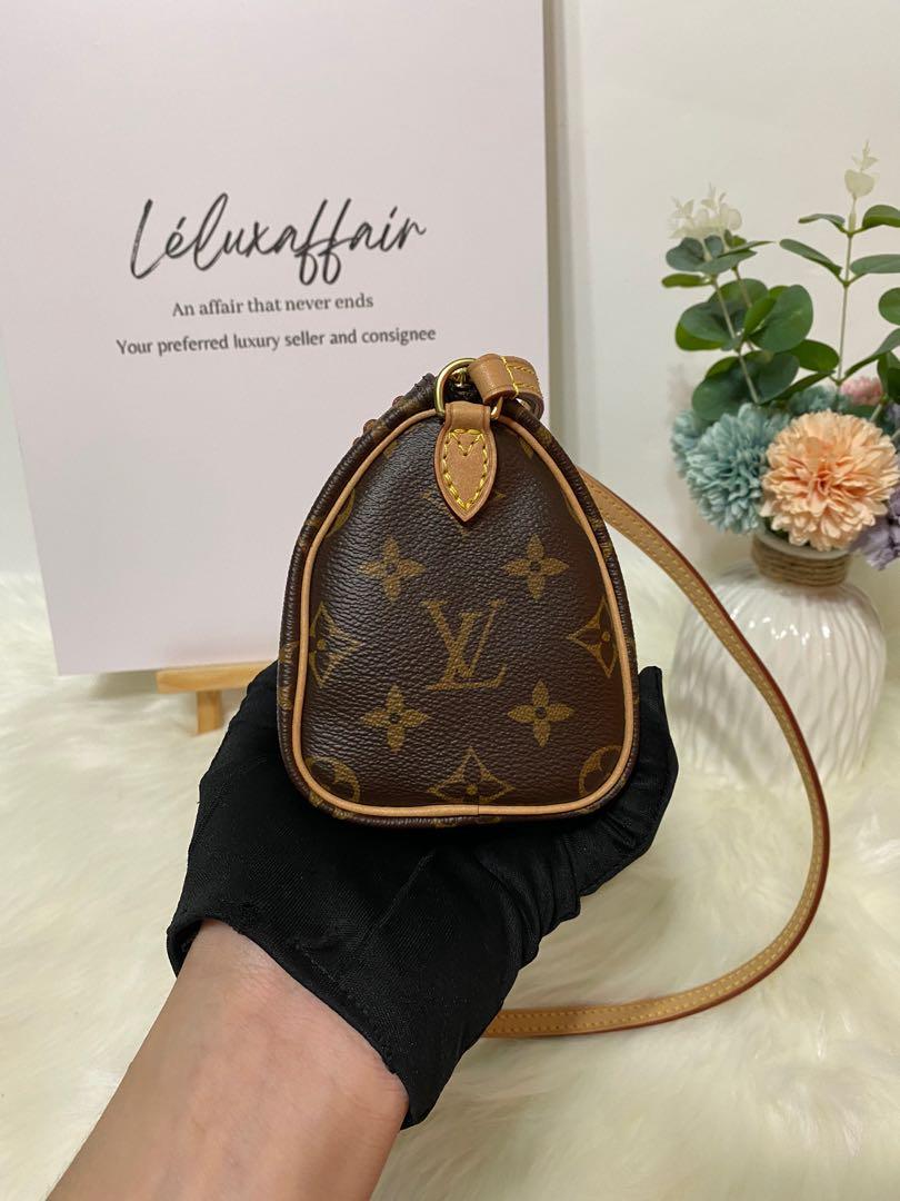 LOUIS VUITTON Nano Speedy *Mini, Luxury, Bags & Wallets on Carousell