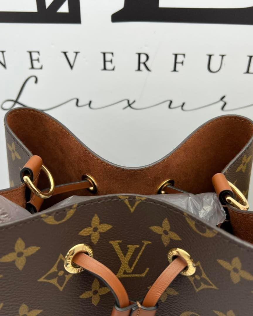 Louis Vuitton Monogram Neonoe Mm Caramel 593030