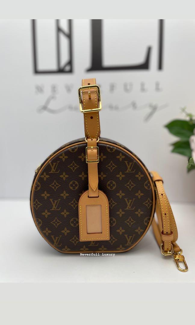 Louis Vuitton Monogram Petite Boite Chapeau (Preloved - Mint)