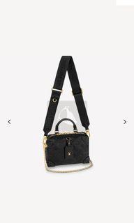 Louis Vuitton Petite Malle East West, Women's Fashion, Bags & Wallets,  Cross-body Bags on Carousell