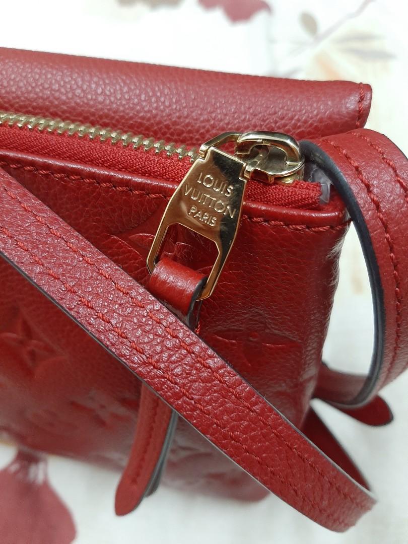 Louis Vuitton Monogram Canvas / Red Leather Twice/Twinset Crossbody Bag -  ShopperBoard