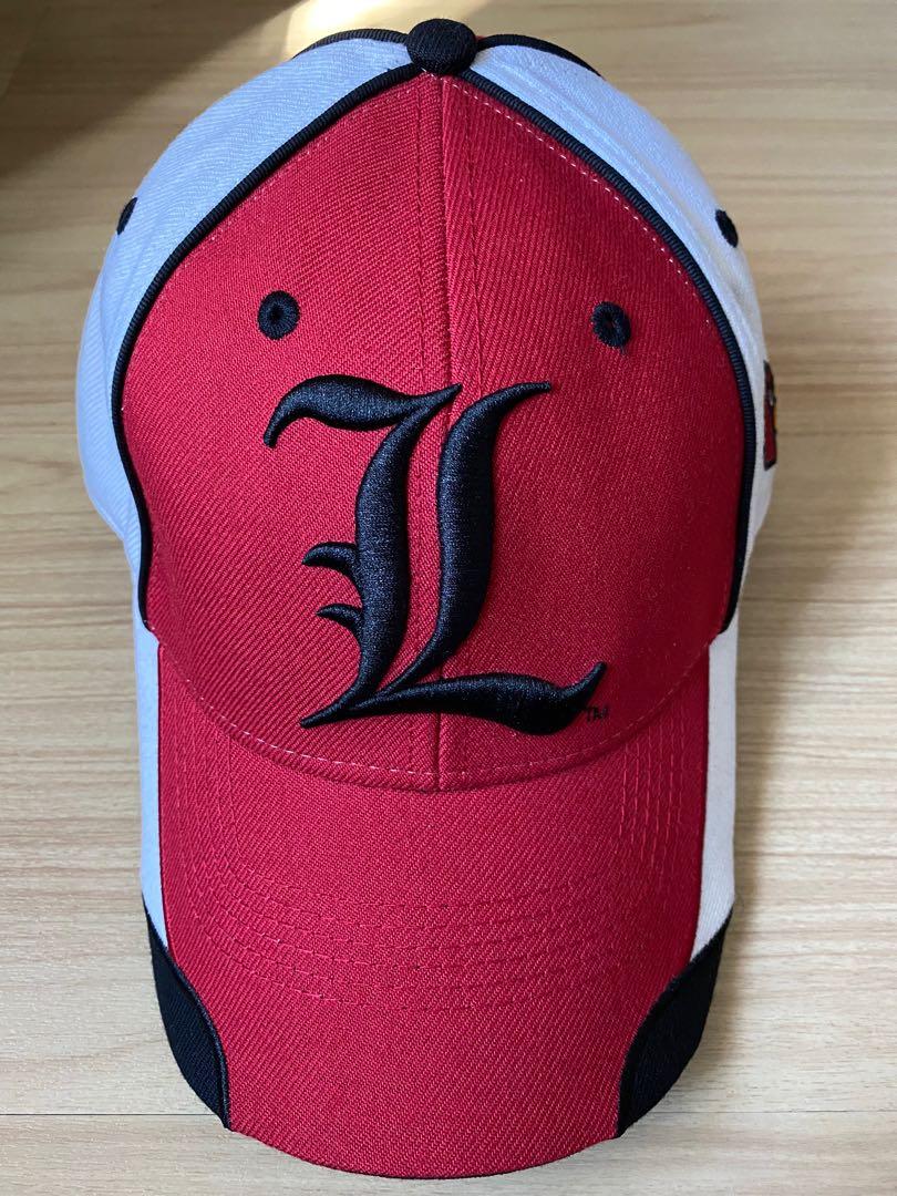 Louisville Cardinals Hat Mens White Adjustable Strap Cap NCAA College  Football