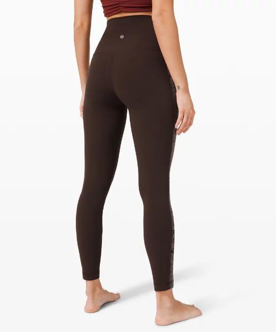 Lululemon Align Super High Rise Pant 26” Crushed Velvet Leggings (Size 4,  Asia Fit, French Press), Women's Fashion, Activewear on Carousell