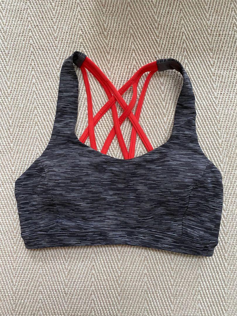 Lululemon Free To Be Serene Bra Light Support, C/d Cup In Wee Are From  Space Dark Carbon Ice Grey