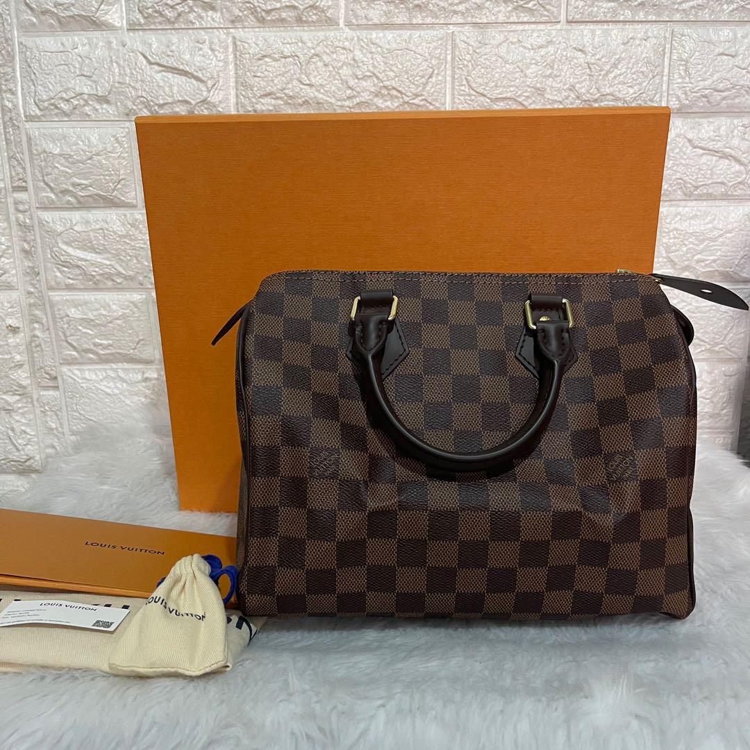 lv speedy 25, Luxury, Bags & Wallets on Carousell