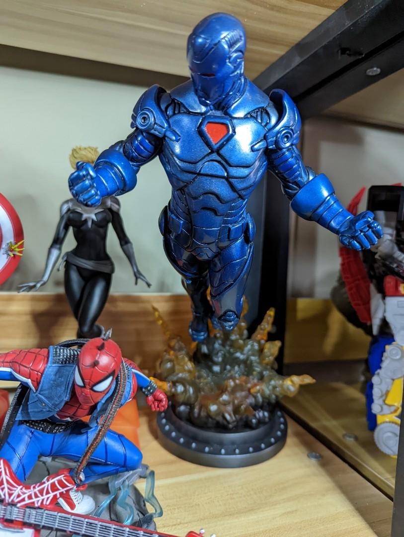 Marvel Statues (Diamond Select & Bowen) Ironman Captain Marvel Spider