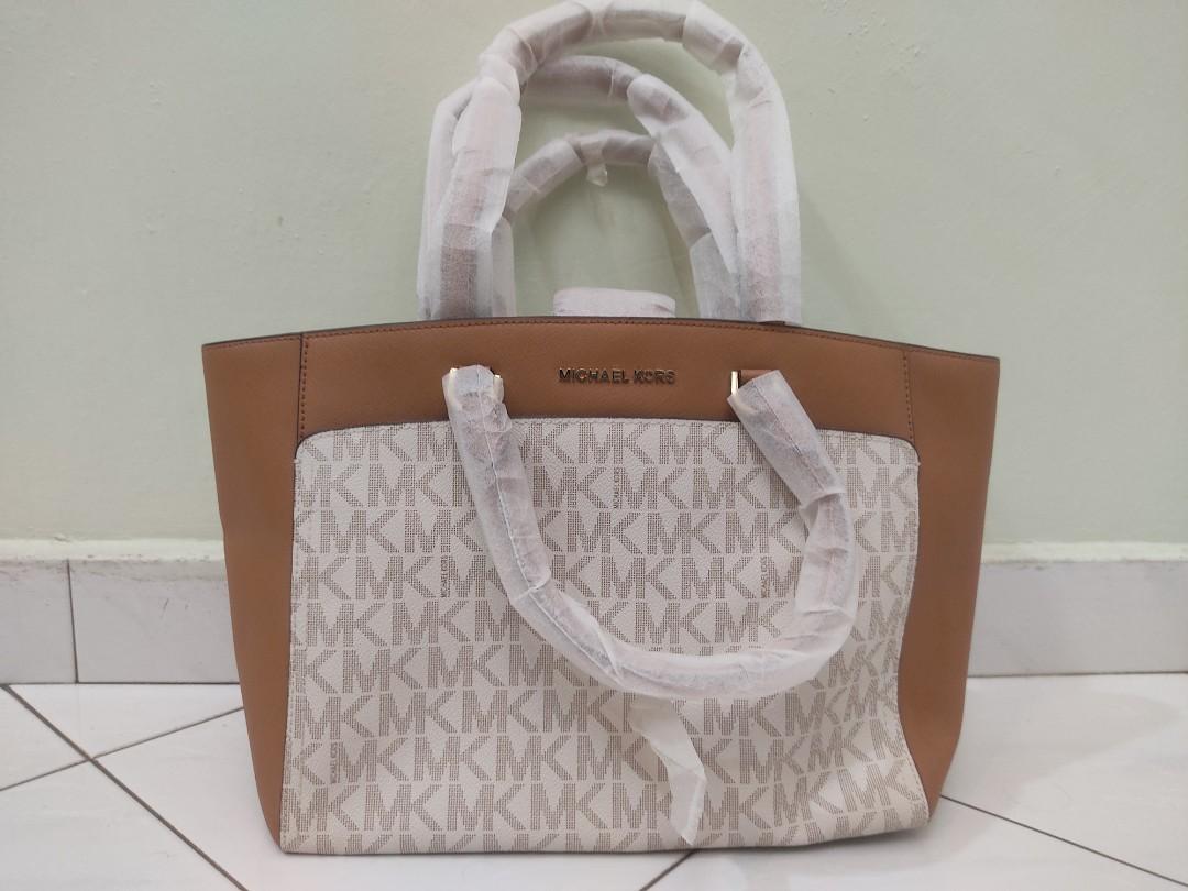 Michael Kors Emmy 35S8GY3T7B Handle Tote, Luxury, Bags & Wallets on  Carousell