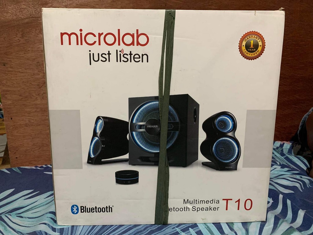 Microlab T10 Multimedia Bluetooth Speaker, Audio, Soundbars, Speakers ...