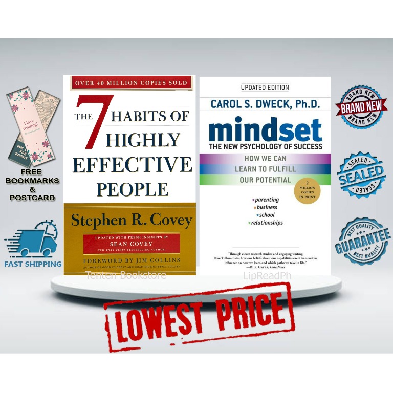 Mindset and 7 Habits of Highly Effective People Bundle, Hobbies & Toys ...