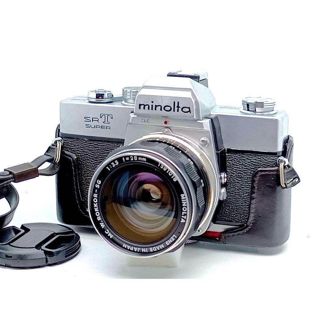 【大特価SALE】minolta SRT SUPER MD ZOOM ROKKOR 35-70 フィルムカメラ