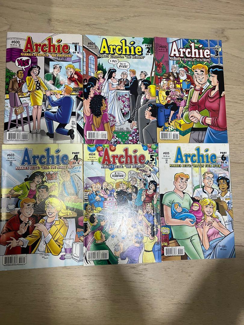 MINT CONDITION Full set of Archie Marries, Hobbies & Toys, Books ...