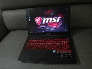 【出售】MSI GL62M 7RC I7-7700HQ/32GB/128GB+1TB 電競筆電