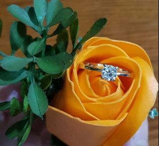 Natural Diamond Engagement Ring