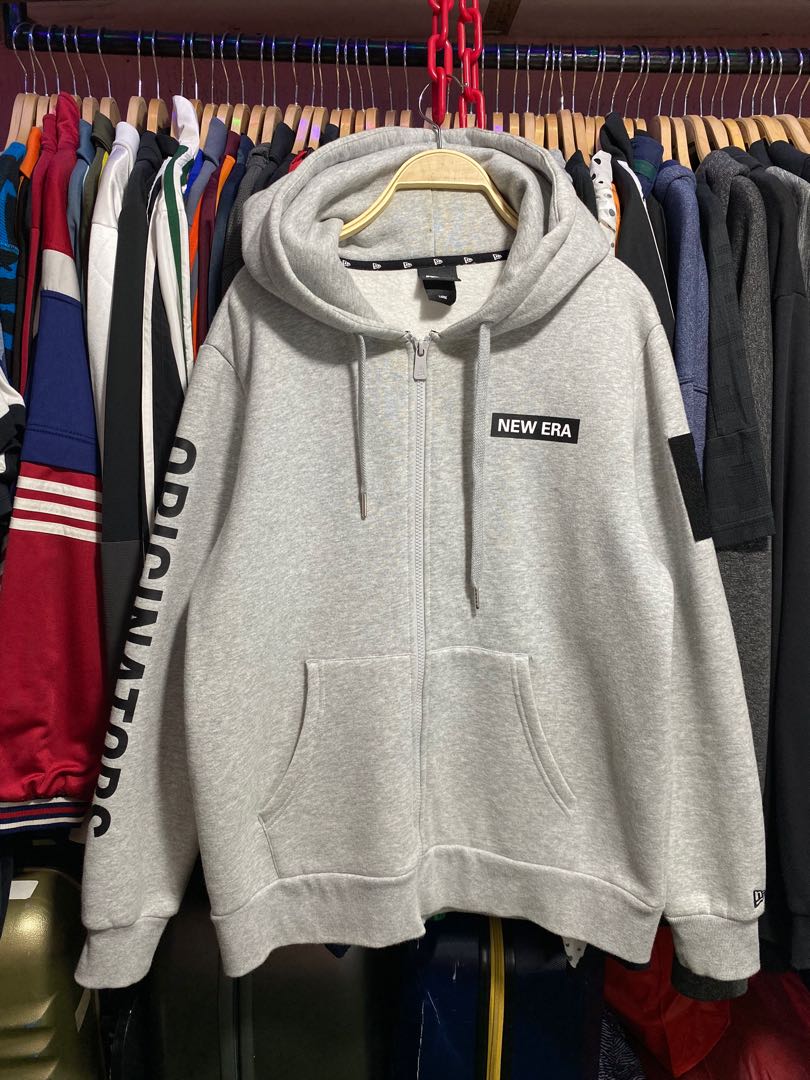 New era zip hoodie, Men's Fashion, Coats, Jackets and Outerwear on