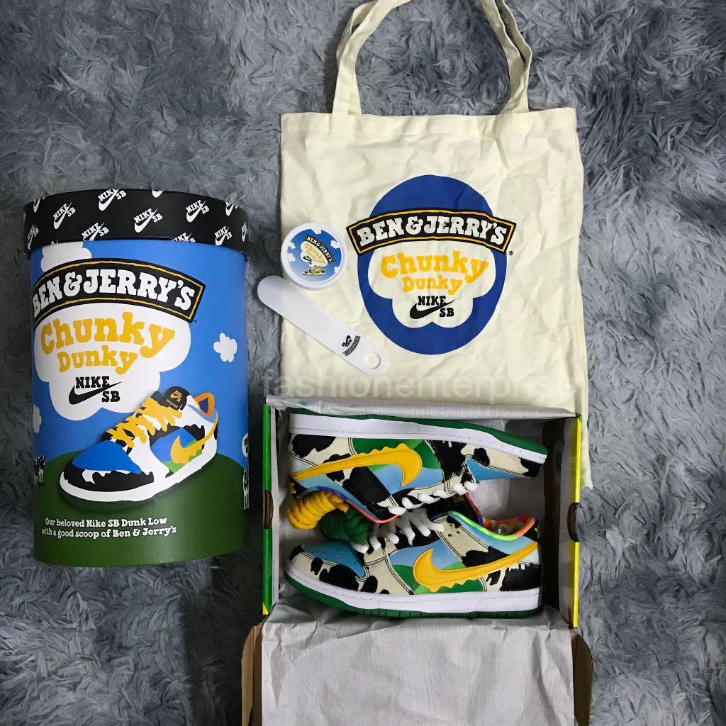 ben and jerry dunk lows