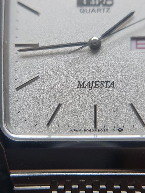 [FINAL REDUCTION TO CLEAR] NOS Seiko Majesta 9063-5020 Twin Mode Quartz  textured dial 