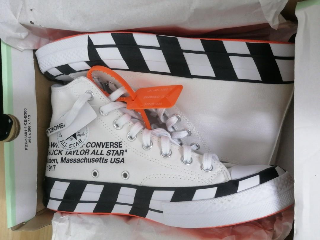 Off white Virgil Abloh x Converse Men s Fashion Footwear