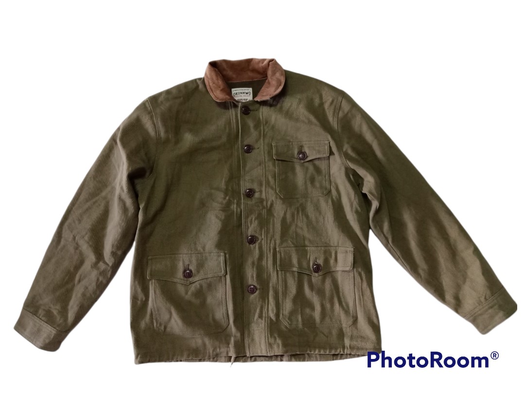 Okonkwo jacket, Men's Fashion, Tops & Sets, Hoodies on Carousell