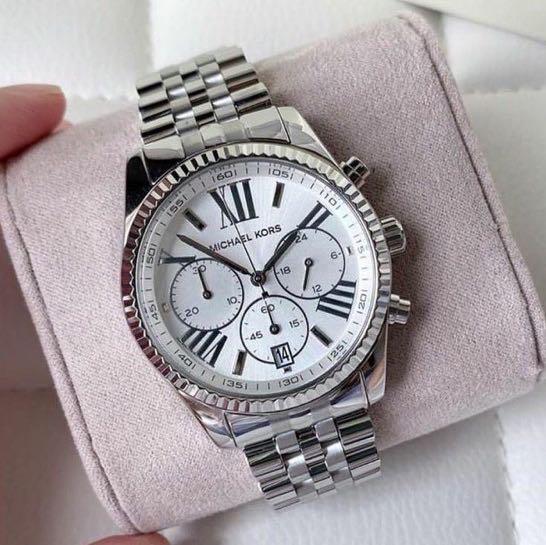 Michael Kors Watch Women Silver Mk5555 