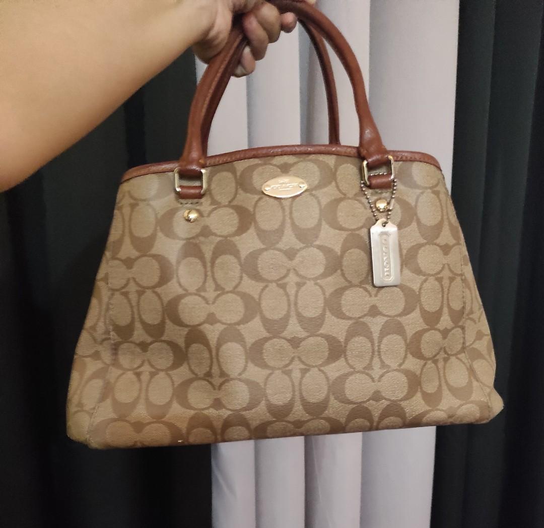 original coach 2 way sling bag, Luxury, Bags & Wallets on Carousell