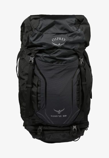 Osprey Kestrel 58L M/L Blk, 男裝, 袋 