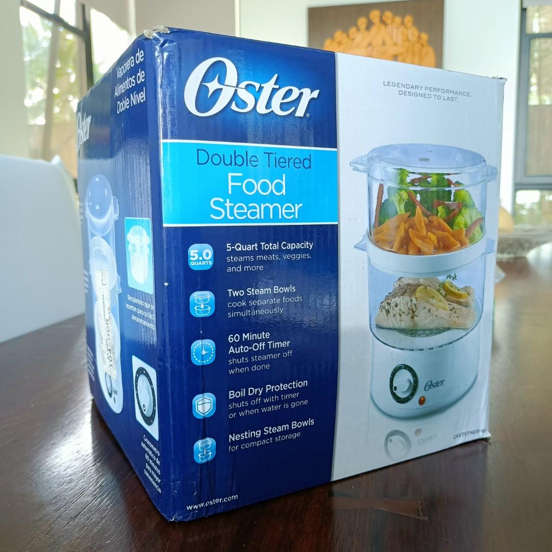 Oster Double Tiered Food Steamer, TV & Home Appliances, Kitchen