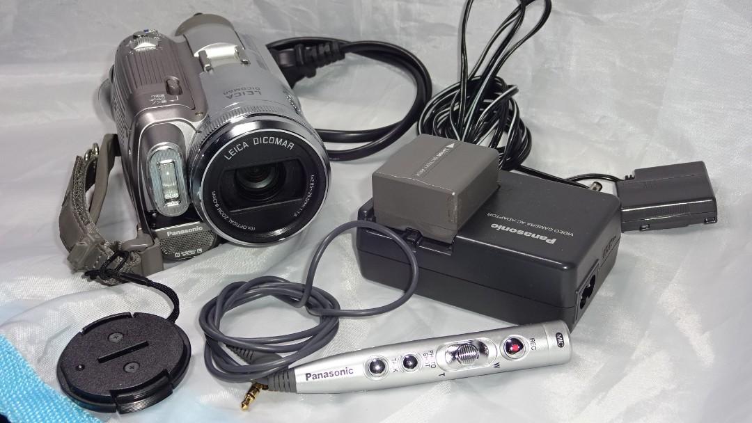 Panasonic NVGS250 miniDV Video Camera, Photography, Video Cameras on