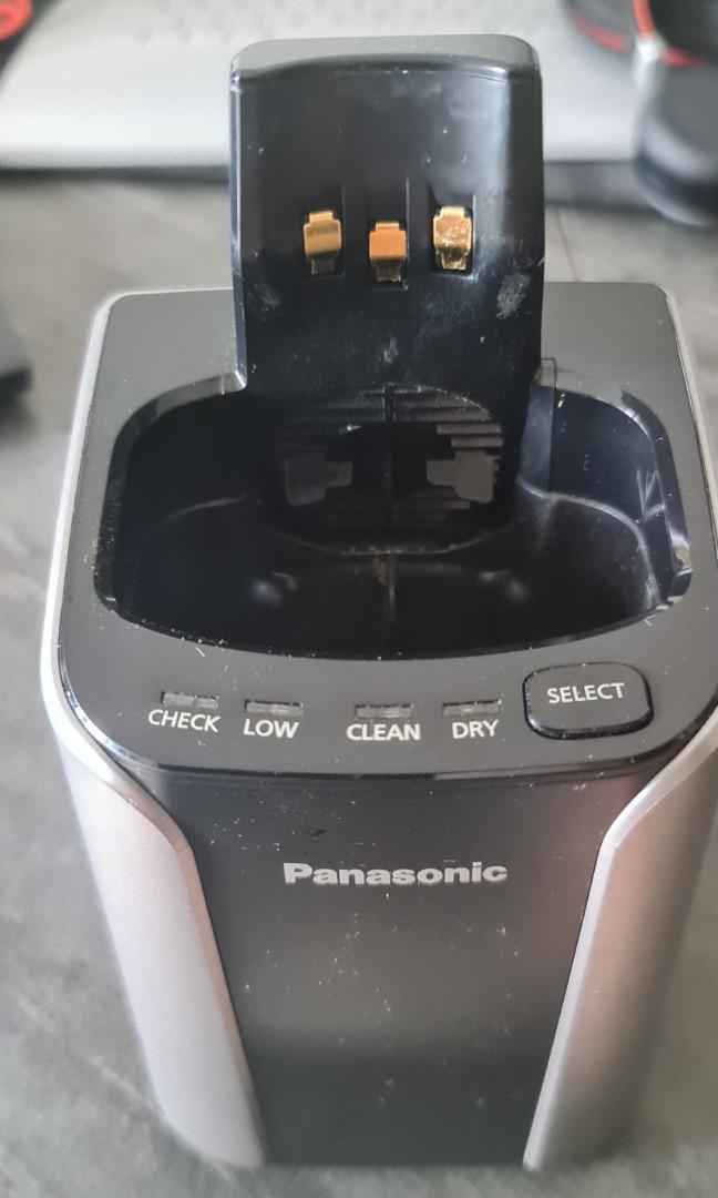 Panasonic shaver ESLV96 comes with cleaning station, Furniture & Home
