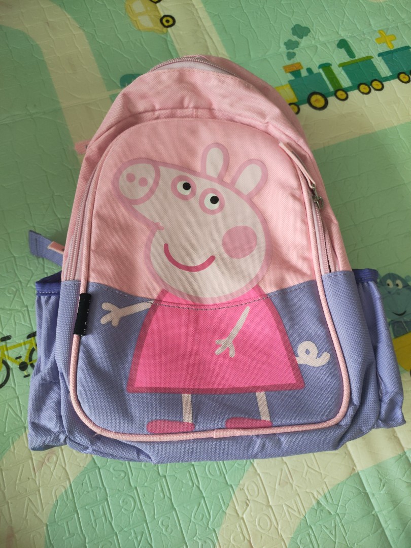 Peppa pig school bag, Babies & Kids, Babies & Kids Fashion on Carousell