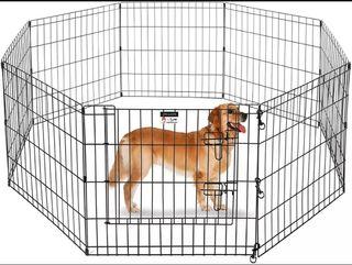 round dog playpen