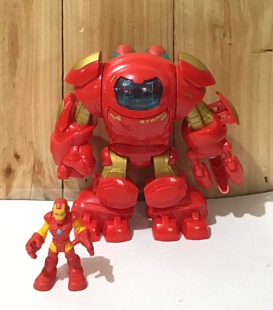 Playskool heroes super shop hero stark tech armour
