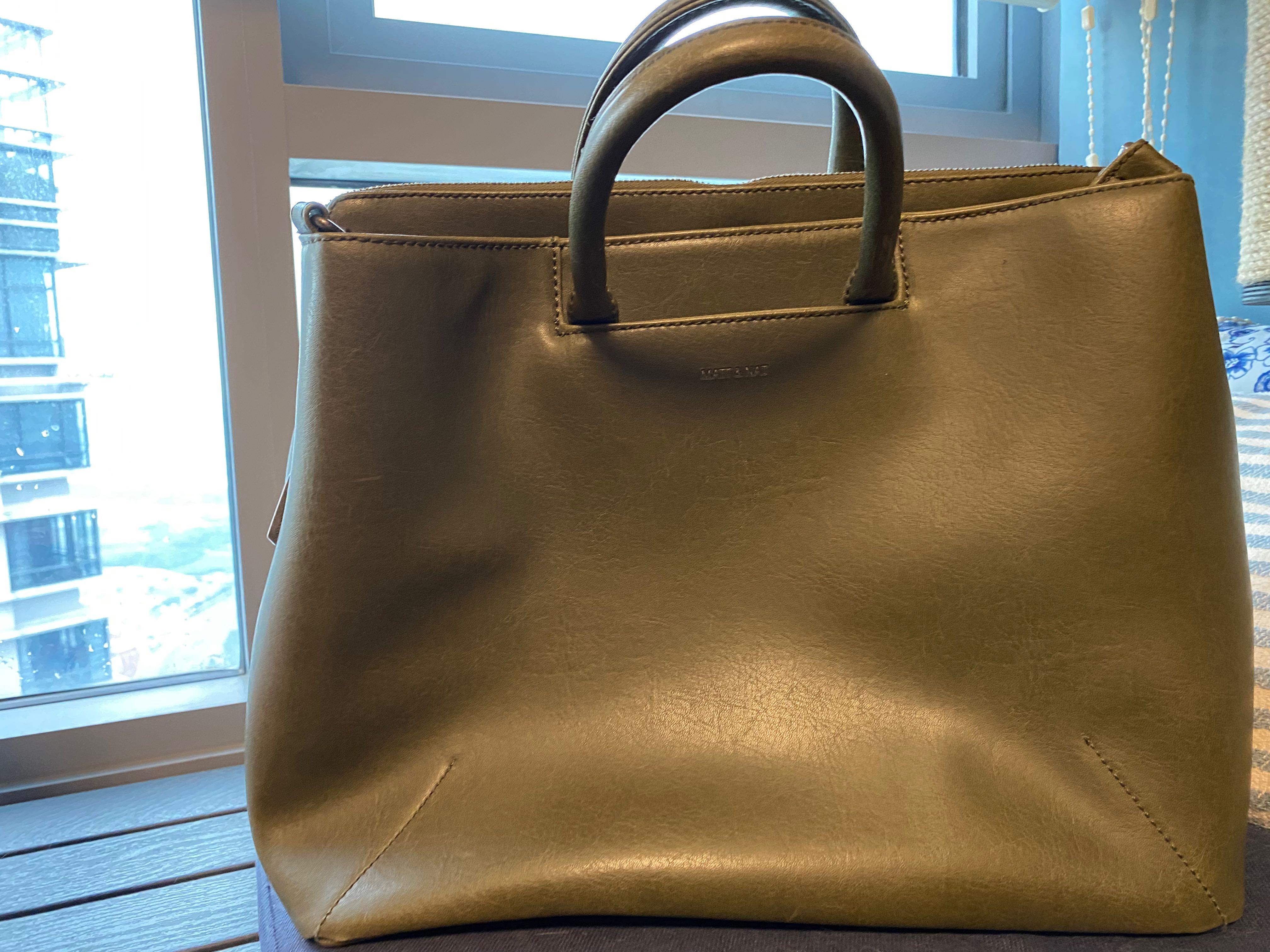 Pre loved Matt and Nat vegan leather bag Women s Fashion Bags