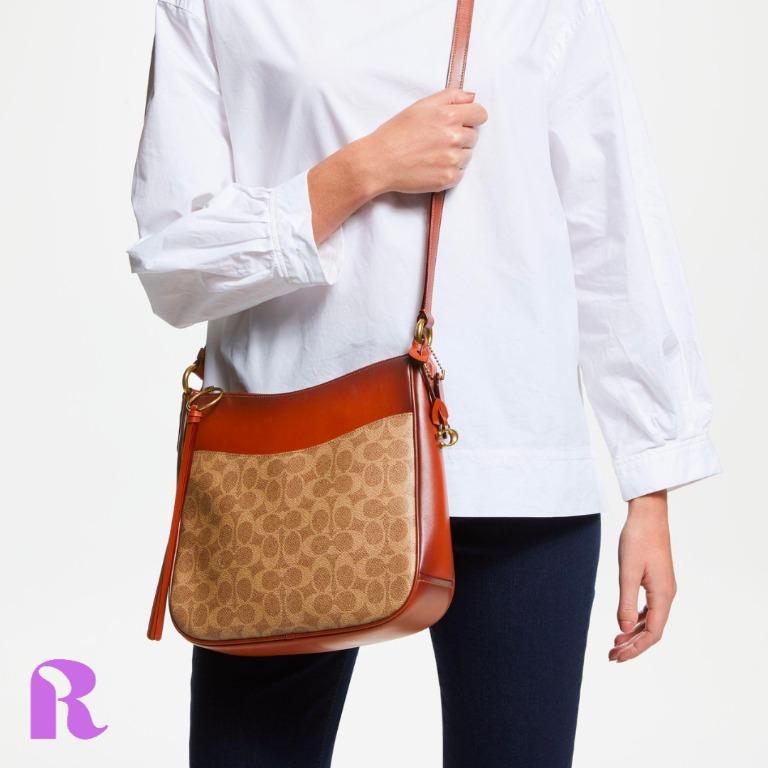 Coach chaise crossbody in signature canvas new arrivals
