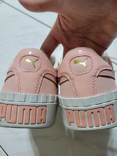 puma 粉橘金 23,5cm (38) 休閒鞋 運動鞋 寬楦頭