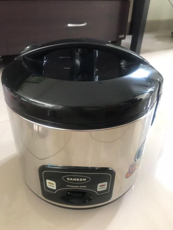 RICE COOKER SANKEN SJ 1999SP STAINLESS STEEL 1.8 LITER PRELOVED