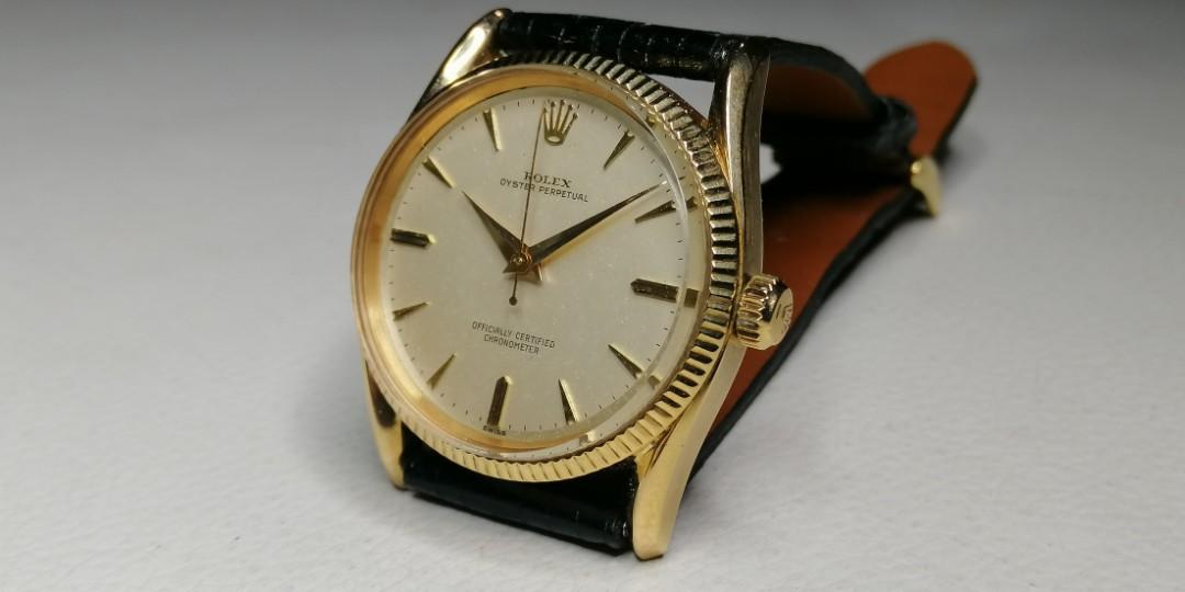 Rolex 6593 Bombay lugs Circa 1959 14k 1803 1601 6694 Luxury