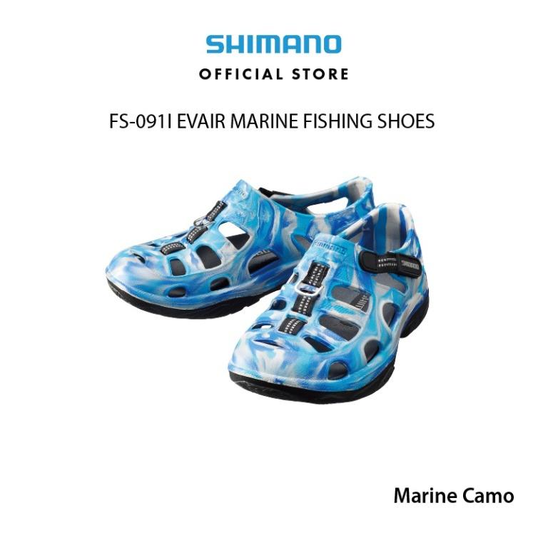 Shimano Evair Marine Pêche Chaussures Kaki FS-091I 