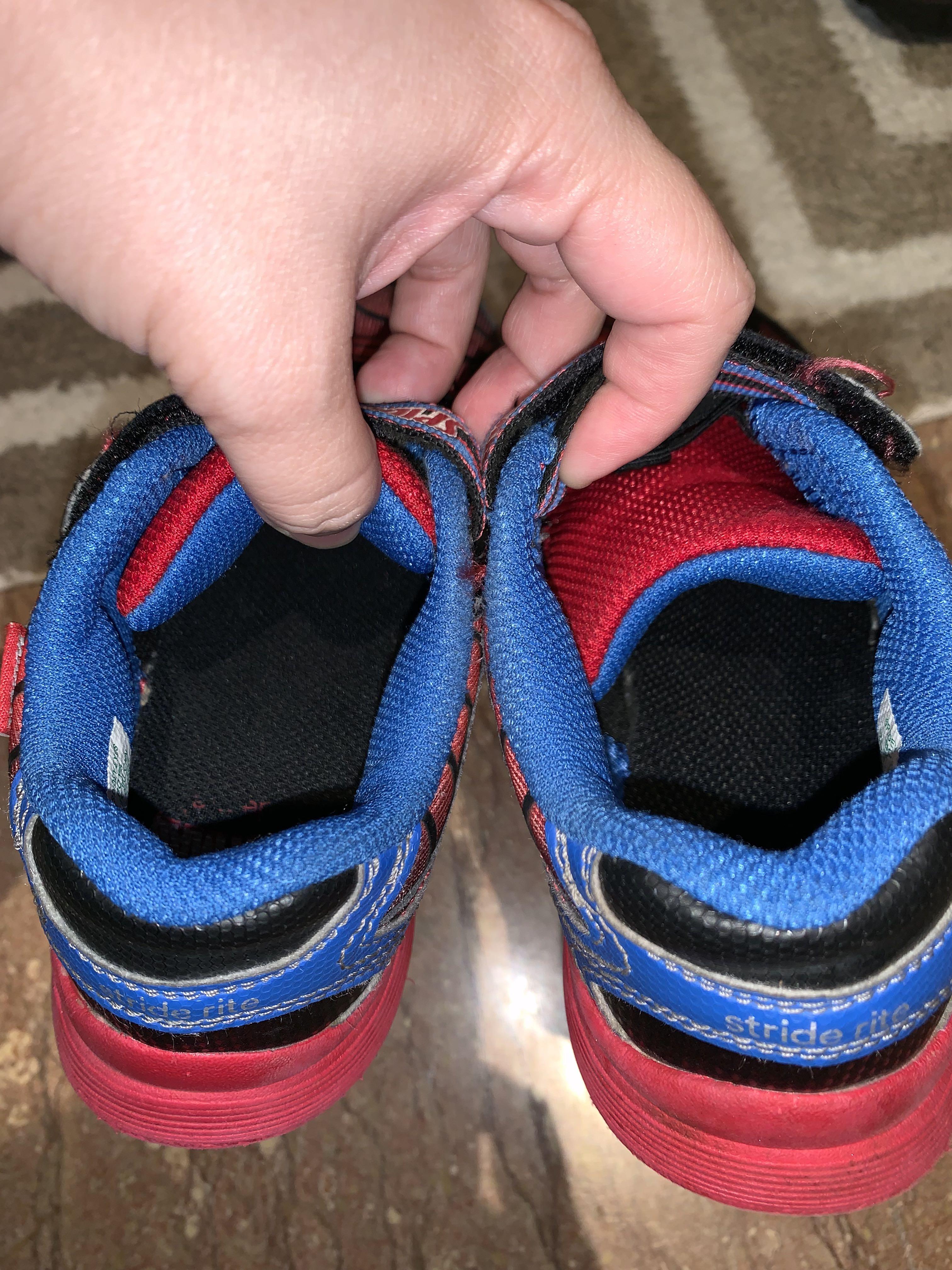 Stride rite spider man shoes on sale