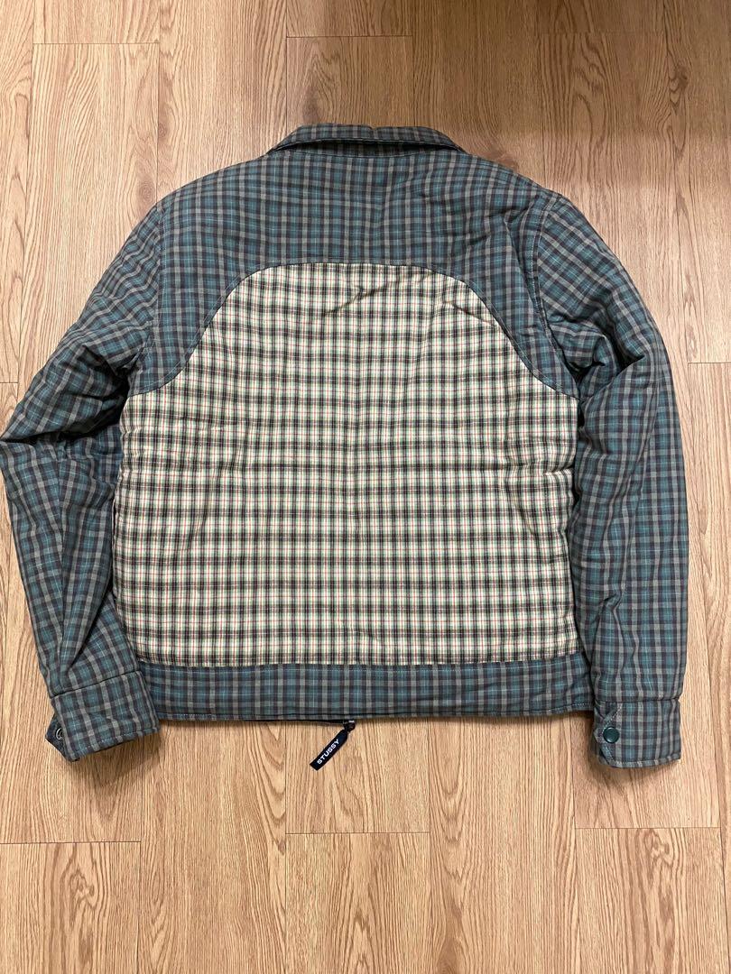 Stussy plaid fill jacket Sale