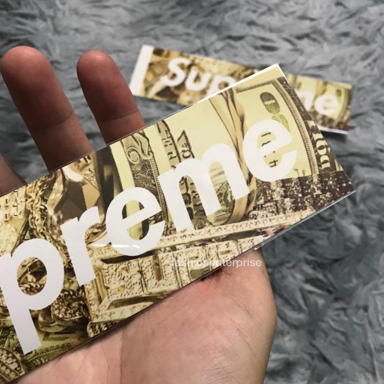 Supreme SS20 Bling Box Logo Sticker, Men's Fashion, Watches  Accessories,  Cap  Hats on Carousell