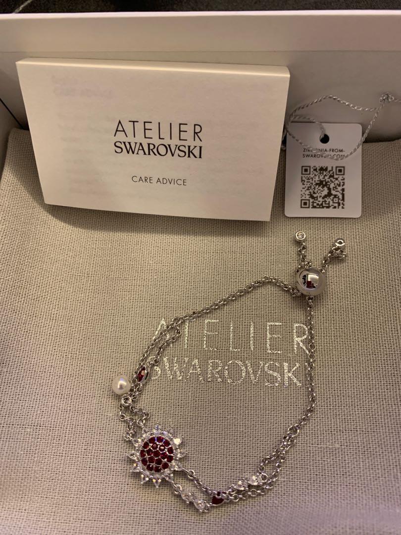 Swarovski online botanical bracelet