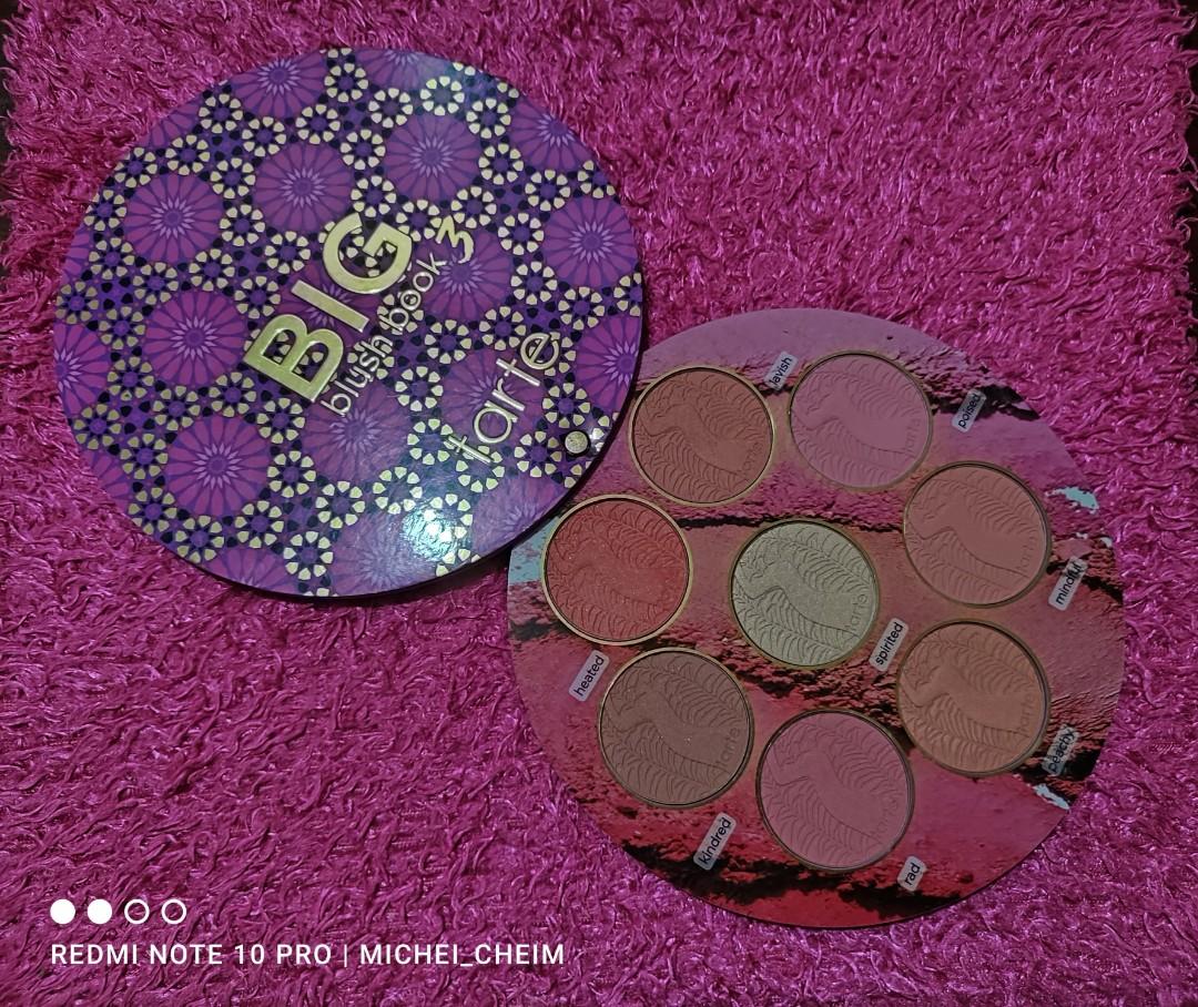 Tarte big blush book 3 (Category: Makeup) located in Antipolo. Submitted by micheicheim (Listing ID 1137964314, Image 2). Description: TARTE BIG BLUSH BOOK 3 @ 2500 J&T SHOPEE SF ONLY ...
