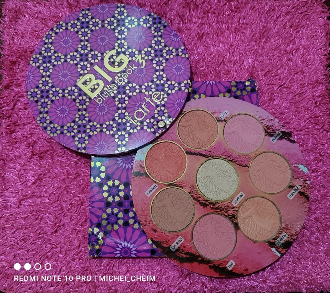 Tarte big blush book 3 (Category: Makeup) located in Antipolo. Submitted by micheicheim (Listing ID 1137964314, Image 3). Description: TARTE BIG BLUSH BOOK 3 @ 2500 J&T SHOPEE SF ONLY ...